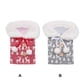 thumbnail image 3 of Bearachild Funda para botella de vino, funda con patrón de alce de encaje, de comedor, ropa navideña para botella de vino, bolsa de Kits de decoración para fiestas Gris, 3 of 6
