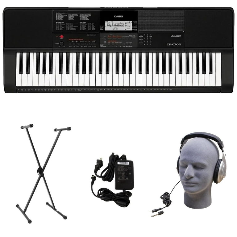 Casio CT-X700 PPK Premium Keyboard Pack with Power Supply