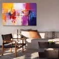 thumbnail image 6 of Abstract Art Modern Decorative Painting Oil Painting Framed Canvas Poster Bedroom Decor Sports Landscape Office Room Decor Gift,Frame-style,28×41inch (70×105cm), 6 of 8