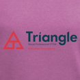 thumbnail image 3 of CafePress - Triangle Education Foundation Tagline T Shirt - Women's V-Neck Dark T-Shirt, 3 of 4