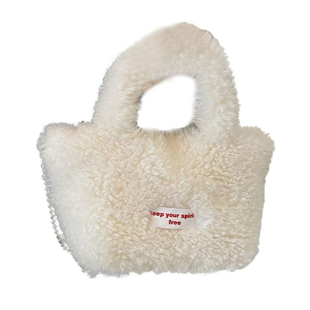 Bolso de cordero Sonducket para mujer accesorio imprescindible color beige