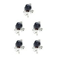 thumbnail image 1 of Redempat Versatile Wedding Brooch Add Classy And Sophisticated Touch To Any Look Modern Minimalist Brooch Pin dark grey 5Set, 1 of 6