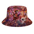 thumbnail image 1 of COCO Sueño Sombrero bucket para adultos, gorra de protección solar, sombrero de pescador plegable para viajes al aire libre, pesca y actividades de verano, 1 of 6