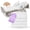 White, variant on 2 Pack Fitted Hospital Bed Sheets with Elastic All Around for a Perfect Fit - Cotton Rich Soft Knitted Jersey Sheet, 36” x 84” x 12”