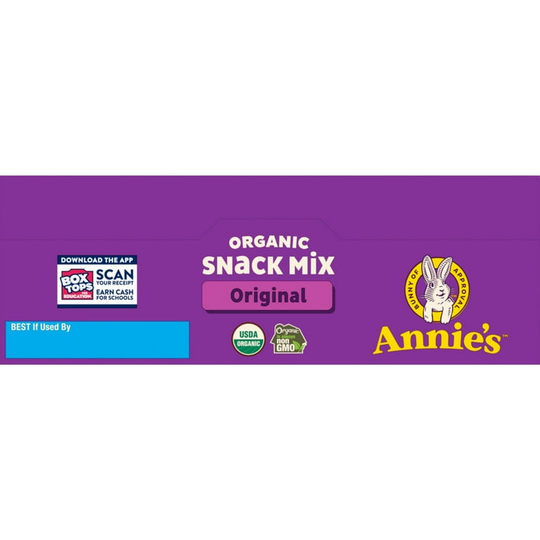 Annie's Organic Assorted Crackers and Pretzels Snack Mix, 9 oz Box