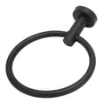 thumbnail image 4 of Anneau Porte-Serviette en Acier Inoxydable 304 Noir Mat - Cintre Mural Résistant à la Rouille pour Salle de Bain, Support Multi-Usage pour Serviettes, Vêtements et Petits Objets, Installation Facile Sans Perçage, Élégant et Peu Encombrant, 4 of 7