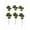 Dark Green, variant on Mosiee 6Pcs Artificial Plant Simulated Pine Needle Plants Landscape Decor Home Pine Bonsai Accessories Wedding Flower Arrangement Deco Dark Green