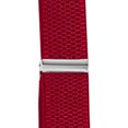 thumbnail image 4 of Buyless Fashion Textured Suspenders for Men - 48" Adjustable Straps 1 1/4" - X Back with Metal Clips, 4 of 7
