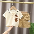 thumbnail image 1 of Conjunto de ropa para bebés de 1 a 5 años, ropa informal a la moda, novedad de verano, 2023 qym unisex, 1 of 2