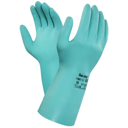 UPC 076490000035 product image for Ansell Sol-Vex 37-145 11 Mil Nitrile Gloves Size 8, 12 Pair | upcitemdb.com