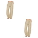 thumbnail image 2 of Pantalones de pierna ancha Sonducket para mujer de moda versátiles diario Tiempo libre caqui METRO, 2 of 6
