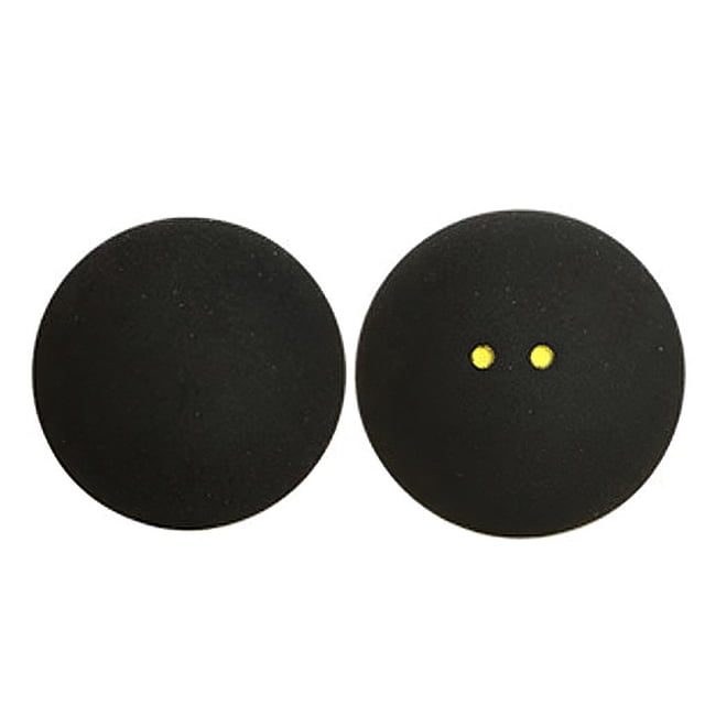 Advancent 2x pelota de Squash de competición de entrenamiento profesional negra velocidad lenta y cambios en el rebote elástico Deportes y aire libre