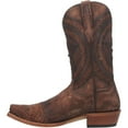 thumbnail image 3 of Dan Post Men's Embossed Star And Studded Basketweave Western Leather Boot Snip Brown 9 1/2 D(M) US, 3 of 7