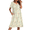 Yellow Floral, variant on Ekouaer Nightgowns for Women Cotton House Dress with Pockets Short Sleeve Mumu Dress Embroidered Lounge Dress