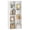 White, variant on Gymax 7-Cube Bookcase Vertical or Horizontal Freestanding Bookshelf w/7 Compartments