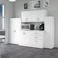 thumbnail image 2 of Universal 108W 6 Piece Modular Storage Set in White - Engineered Wood, 2 of 7