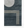 thumbnail image 2 of Momeni Edition Geometric Polyester Blue Area Rug 3'10" X 5'7", 2 of 3