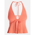 thumbnail image 5 of No Boundaries Starfish Charm Coverup Halter Top, Women's XXS-XXL, 5 of 5