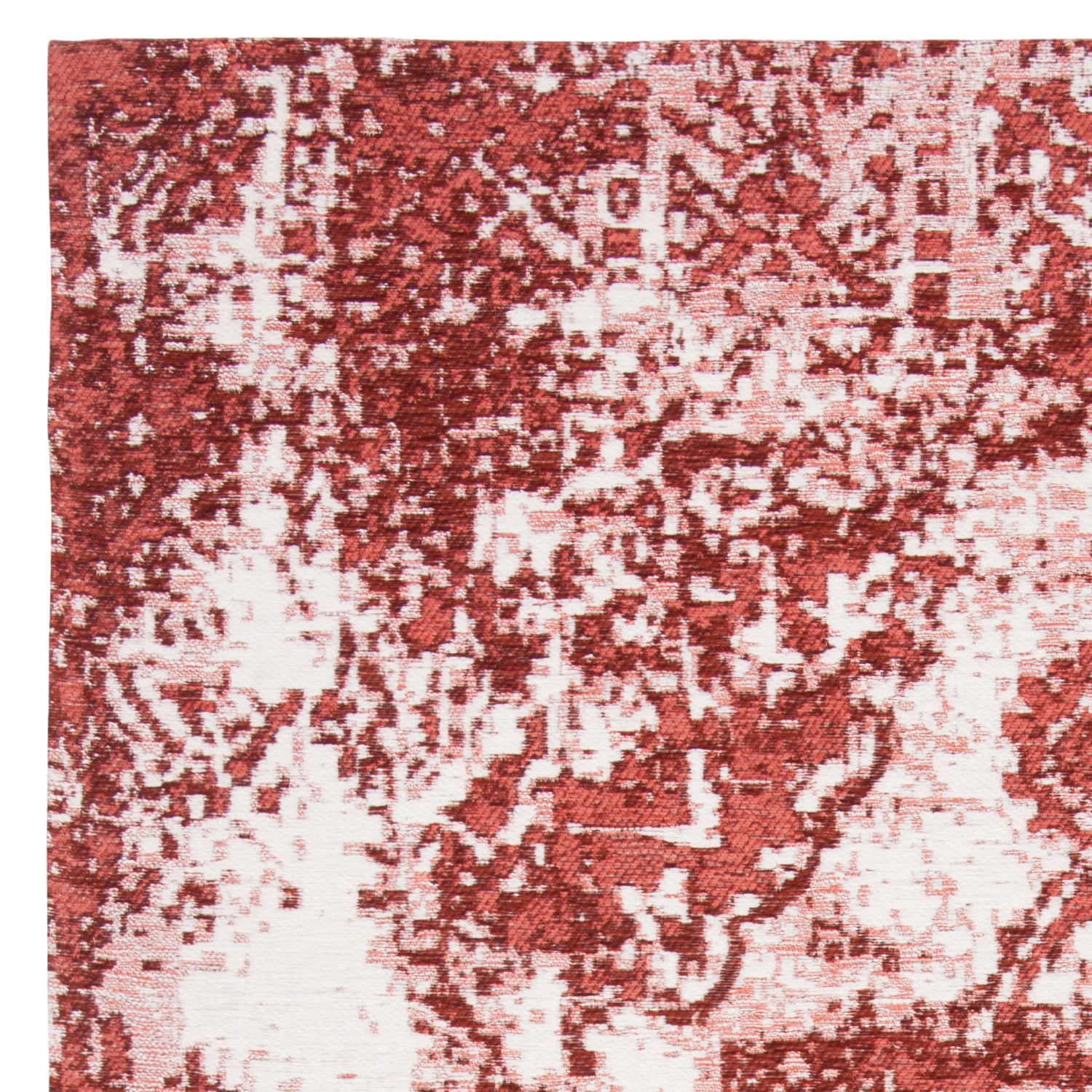 SAFAVIEH Classic Vintage Giuseppe Overdyed Area Rug, Rust/Ivory, 6' x 9'