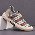 thumbnail image 5 of Men's Slip On Sneakers Breathable Mesh Knit Sock-Like Casual Comfortable Walking Shoes, 5 of 7