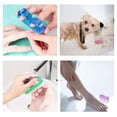 thumbnail image 4 of Finger Nail Kit 5Pcs Handle Grip Nail Brush Fingernail Scrub Cleaning Brushes Fingernail Brush Pedicure Brushes Cleaner for Toes Shower (Assorted Color) Scrubs Sets, 4 of 5