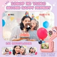 thumbnail image 5 of JoyStone Kids Camera Instant Print with Printing Paper and 32G Card, Gift for Girls and Boys Aged 3-12, Pink, 5 of 12