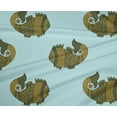 thumbnail image 4 of oneOone Polyester Lycra Fabric Fish Block Print Fabric By Yard 56 Inch Wide, 4 of 4