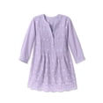 thumbnail image 4 of Woman Within Plus Size Embroidered Pintuck Tunic, 4 of 6