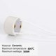 thumbnail image 1 of Paquete de 6 conectores de cable Gu10, portalámparas LED, potencia máxima de 300 W, resistente al calor hasta 600 C, Banban resistente al fuego ShuxiuWang 9024715384850, 1 of 1