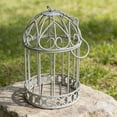 thumbnail image 1 of DYNWAVECA Bird Cage Hanging Planter Container Iron Flower Pot for Office Home Backyard 13cmx13cmx19cm, 1 of 10
