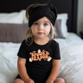 thumbnail image 2 of Spooky Season Groovy Ghosts T-Shirt for Baby and Toddler Youth Girls Halloween Outfit Black Shirt Youth Large, 2 of 4
