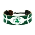 thumbnail image 1 of NBA Boston Celtics Team Color Gamewear Leather Basketball Bracelet, 1 of 5