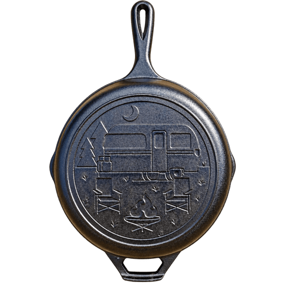 Lodge Cast Iron Wanderlust Series Seasoned 10.25" Skillet