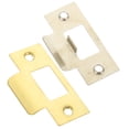 thumbnail image 1 of PTOOTP 2pcs Deadbolt Strike Plate Stainless Steel Deadbolt Catch Plate for Lock Projects, 1 of 4