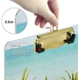 thumbnail image 3 of FMSHPON Pineapple Beach Sunglasses Clipboard Hardboard Wood Nursing Clip Board and Pull for Standard A4 Letter 13x9 inches, 3 of 7