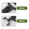 thumbnail image 3 of FOMIYES Asa Ajustable Plegable Resistente Al Ideal Para Uso En Jardín, 3 of 8