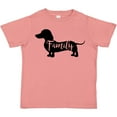 thumbnail image 3 of Inktastic Family Dog- short haired Dachshund Boys or Girls Toddler T-Shirt, 3 of 5