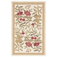 thumbnail image 4 of SAFAVIEH Chelsea Dania Floral Wool Area Rug, Ivory, 6' x 9', 4 of 10