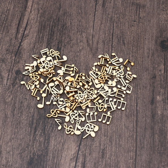 SWETRACE 100PCS Music Notes for Festival Party Home Decor in Material with Educational Toy Function