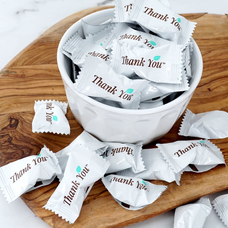 The Hampton Candy Thank You Candy Buttermints, 1 Pound Bulk Bag