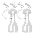 thumbnail image 2 of 6 llaveros con fichas para carrito de la compra. Abrebotellas con fichas para carrito de la compra., 2 of 7