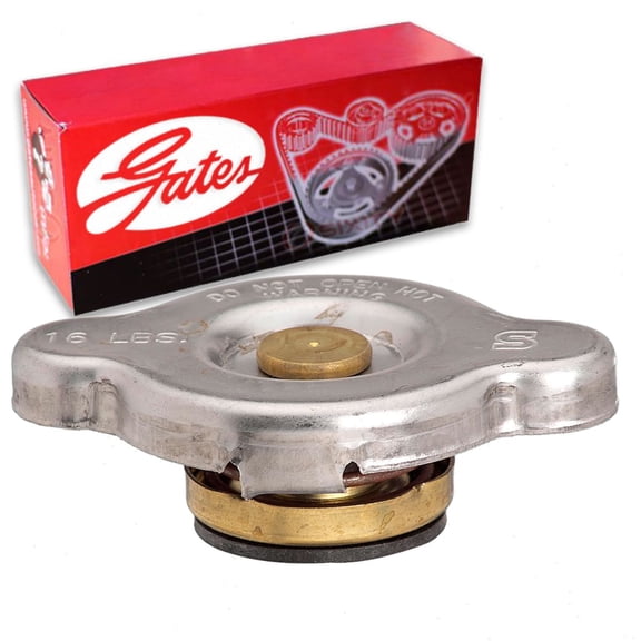 Gates Radiator Cap compatible with Kia Soul 1.6L 2.0L L4 2010-2019