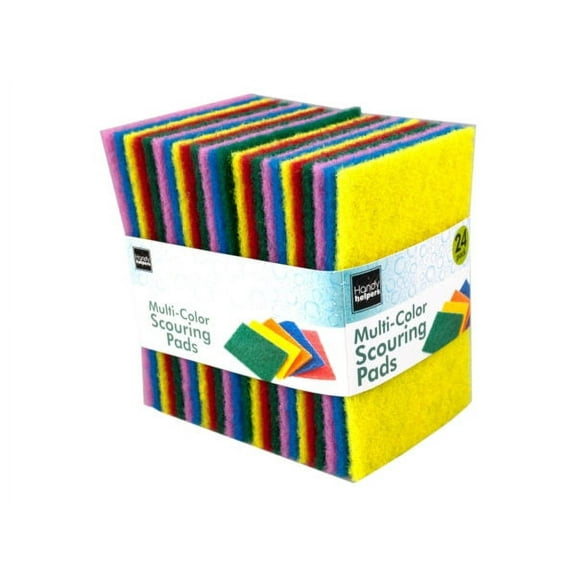 Multi-Color Scouring Pads 24 pack
