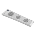 thumbnail image 5 of Ventilador de refrigeración para consola de juegos para PS5, enfriador USB con 3 ventiladores para PS5 DE/CDROM Game Host (blanco), 5 of 5