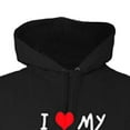 thumbnail image 3 of I "Heart" My Pit Bull Women's Hoodie Sweatshirt (Large), 3 of 4