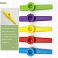 thumbnail image 2 of Ensemble de 8 Pcs Kazoos Couleurs Assorties pour Activités Extérieures 4.7x1.4in, 2 of 4