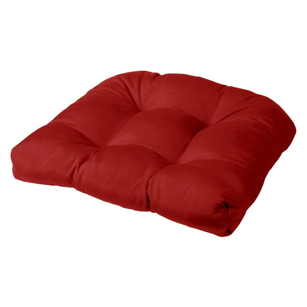 Rounded Back Sunbrella Chair Cushion, Outdoor Cushions Rounded Back