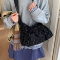 thumbnail image 5 of gcong Stylish Large Capacity Tote Bag with Elegant Bow Detail Versatile Crossbody Purse Casual Daypack Handbag for Women, 5 of 5