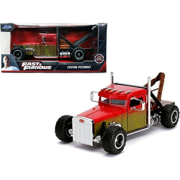 Jada  Custom Peterbilt Tow Truck Fast & Furious Series 1 by 24 Diecast Model