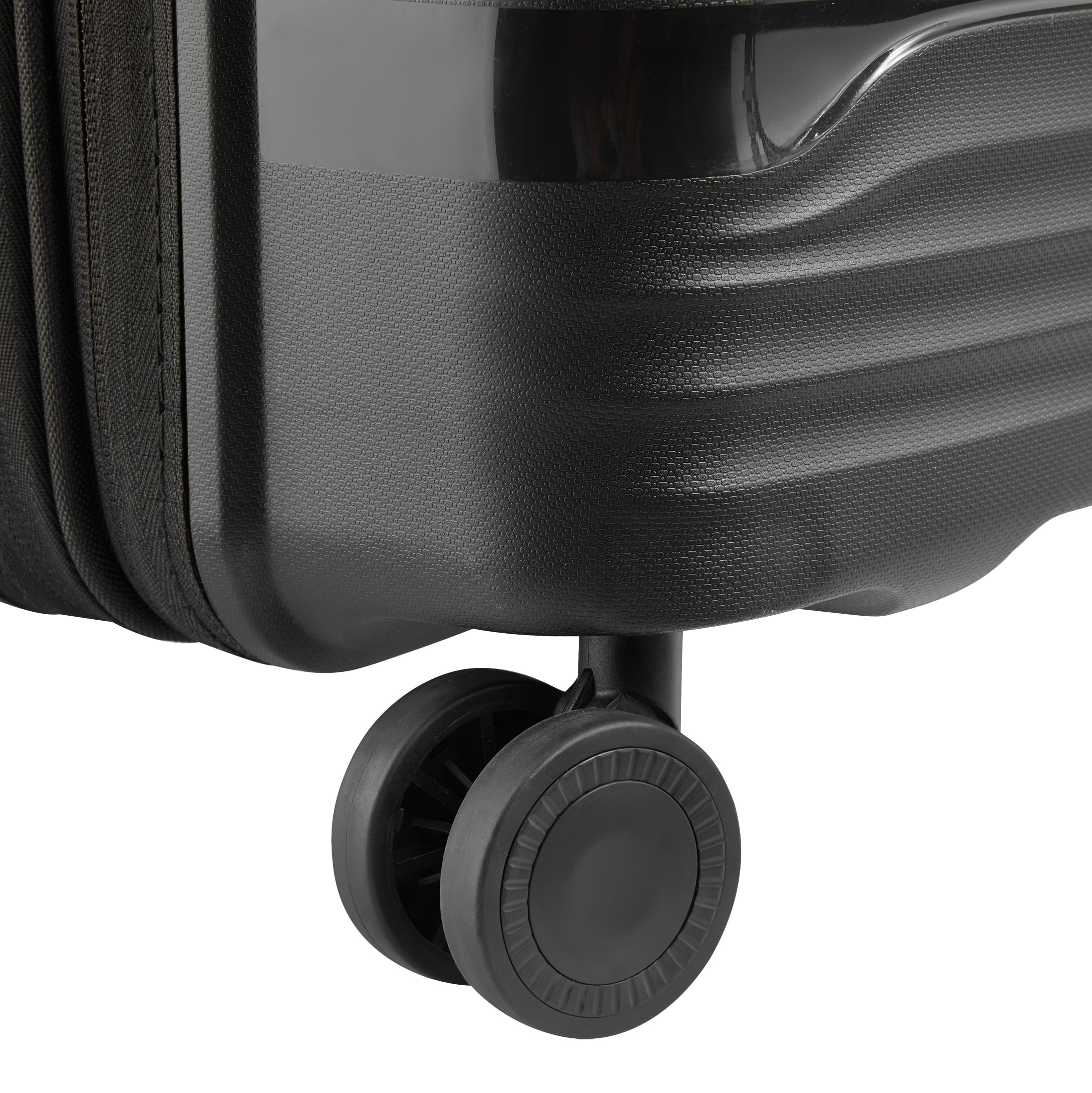 DELSEY PARIS Dune 25" Medium Checked Hardside Expandable Spinner Luggage, Black